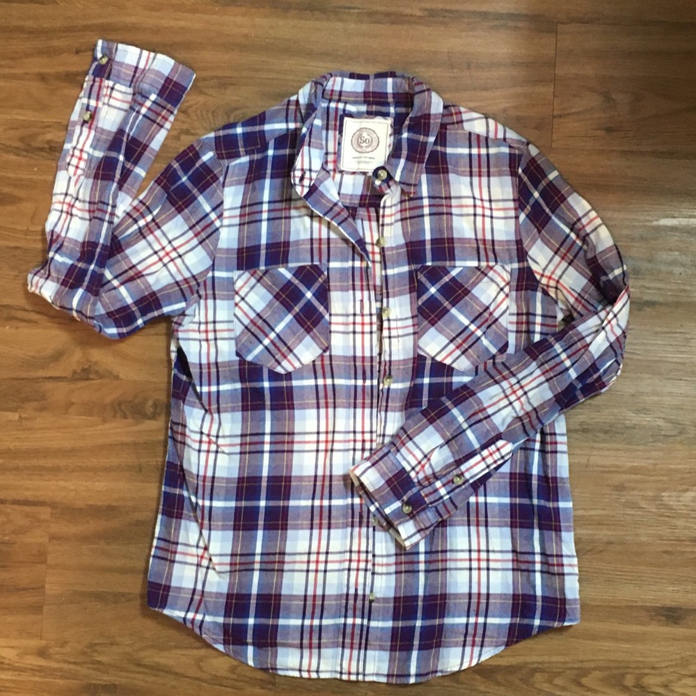 Lightweight Plaid Shirt